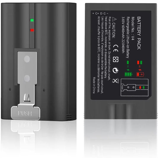 quick-change battery / Dual USB Charger for Ring Cordless Video Doorbell 2/3/3+/4,Spotlight Cam,Stick Up Cam(2/3Gen)