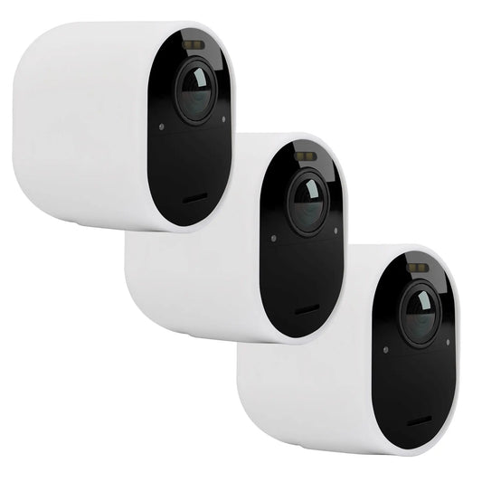 Silicone Skins for Arlo Ultra Waterproof White Case Cover for Arlo Ultra/Ultra 2 & Arlo Pro 4/Pro 3 Camera